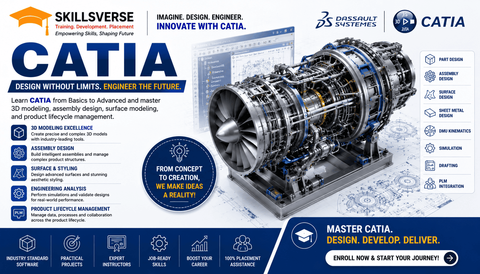 Catia (Basic To Advanced)
